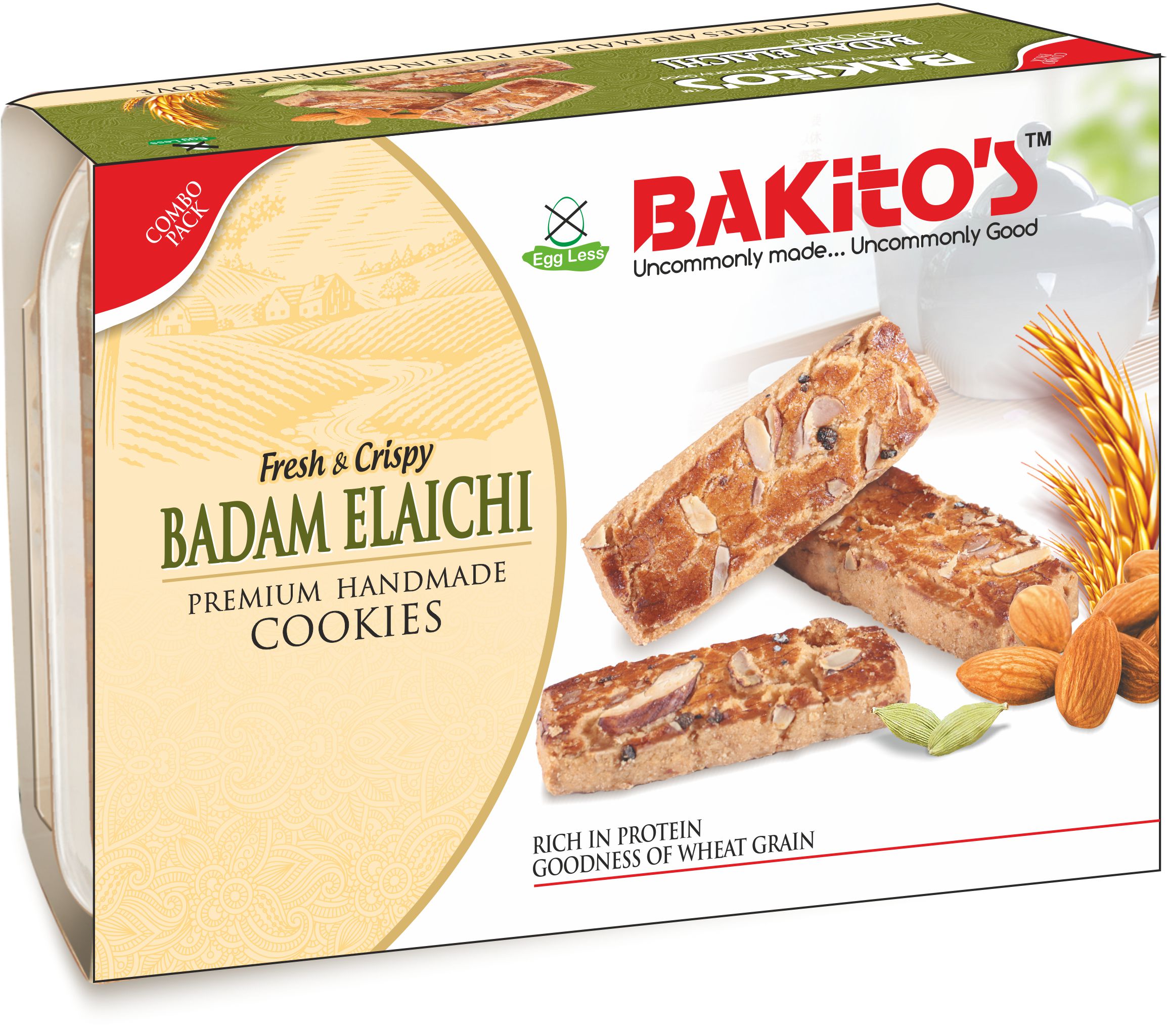 Badam Elaichi Cookies (350g)